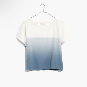 Madewell Dip-Dye Setlist Boxy Tee Size XL